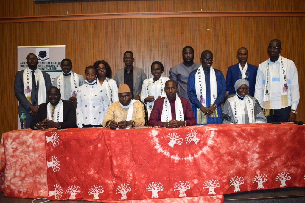 Comité directeur 2022-2025 l'Association sénégalaise des bibliothécaires, archivistes et documentalistes