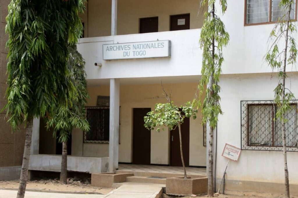 archives nationales du Togo