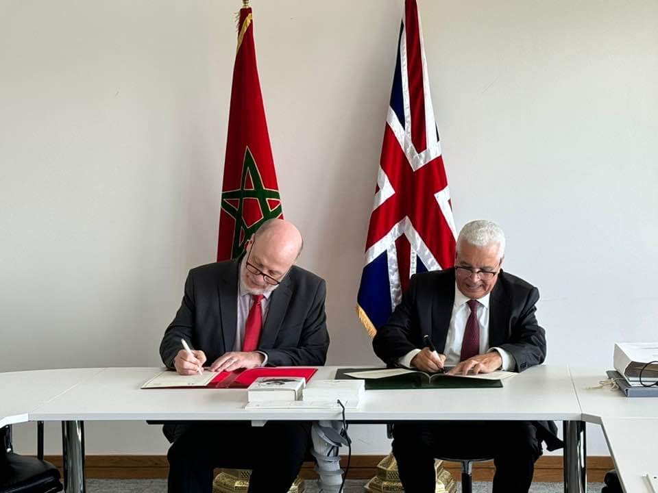 Signature d’un MoU entre le Maroc et le Royaume-Uni