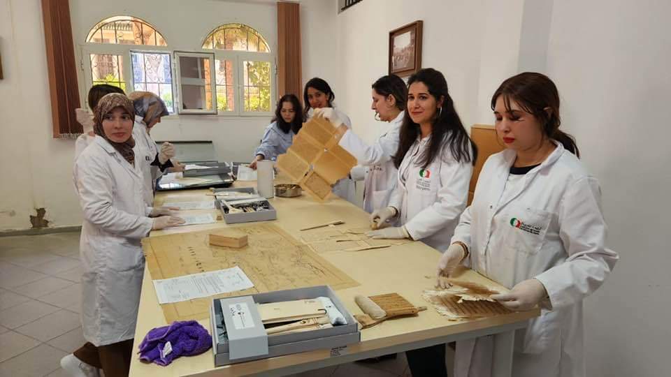 Restauration des trésors historiques du Maroc