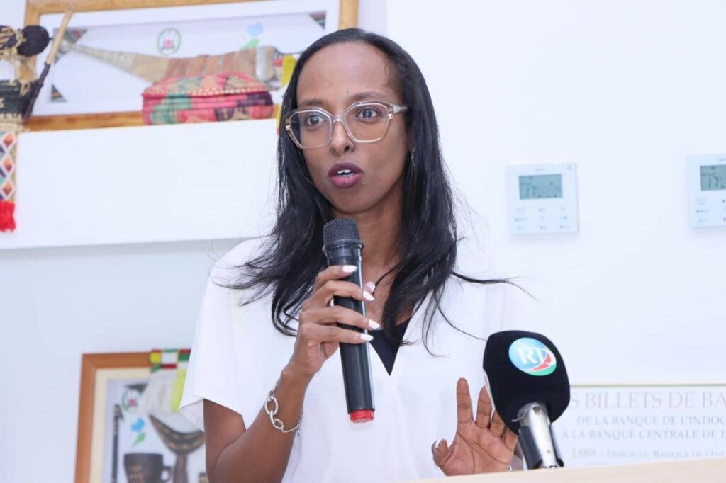 Sagal Rachid au cours de la journée des archives du Djibouti