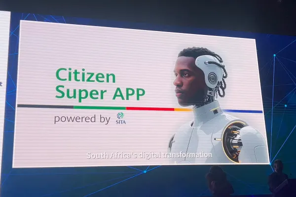 présentation de Citizen Super-App au cours d'un congrès