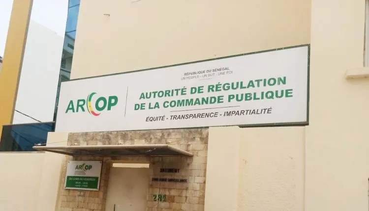 photo du bâtiment de l'ARCOP chargé de la dématérialisation de la commande publique au Sénégal.