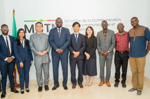 photo de présentation de la plateforme de l'interopérabilité des données au Sénégal