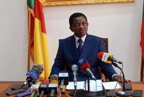 Présentation du projet de numérisation des communes au Cameroun par le président de l'Association des communes et villes unies du Cameroun (CVUC)