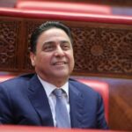 Le secrétaire d’État parlant de la digitalisation du commerce extérieur au Maroc